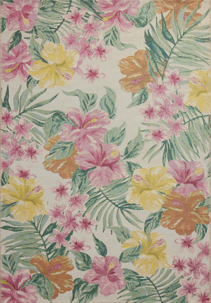 Loloi Botanical Collection BOT-03 Ivory/Sunrise 10'-6" x 13'-9" Area Rug