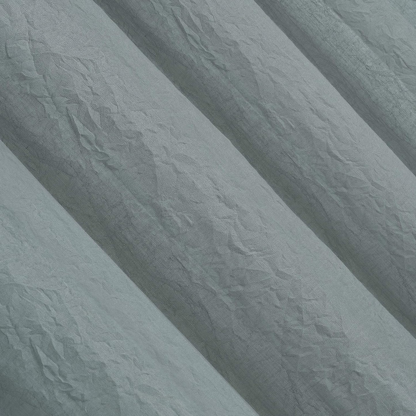 No. 918 Genevieve 2-pack Linen Weave Sheer Grommet Curtain Panel Pair | 50" x 63", Harbor