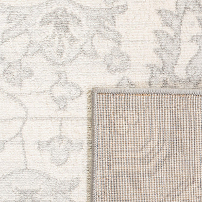 SAFAVIEH Brentwood Collection 10' x 13' Grey / Cream BNT816B Oriental Medallion Non-Shedding Living Room Bedroom Dining Home Office Area Rug