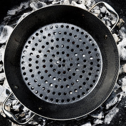 HexClad Hybrid Nonstick BBQ Grill Pan, Dishwasher-Friendly, BBQ and Oven-Safe Up to 900°F