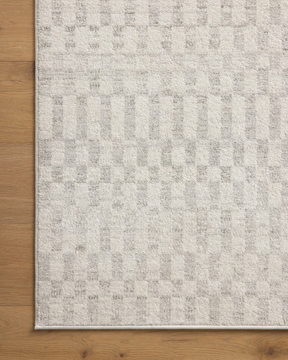 Loloi Kamala Collection KAM-05 Ivory/Grey 7'-10" x 10' Area Rug