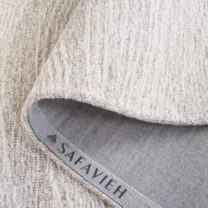 SAFAVIEH Metro Collection 8' x 10' NaturalIvory MET995A Handmade Premium Wool Living Room Dining Bedroom Area Rug