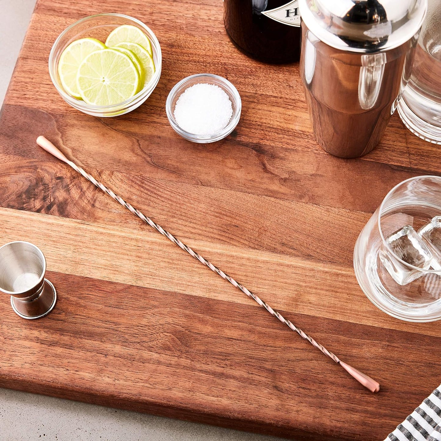 Barfly Double End Bar Spoon Stirrer 13 3/16" (33.5 cm), Antique Copper