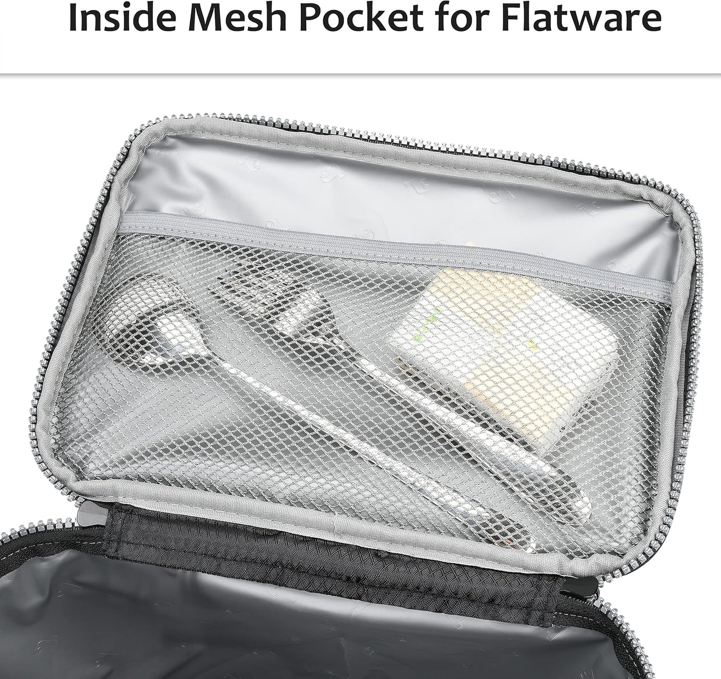 Tirrinia Insulated Lunch Box for Men/Women, Leakproof Lunch Bag for School, Work, Kids, Soft Reusable Cooler