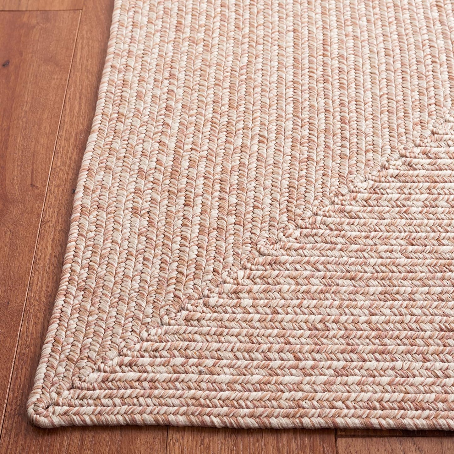 2' 3', (BRA201B) SAFAVIEH Washable Rug Outdoor Braided Collection - x Natural, Handmade & Reversible, Non-Shedding