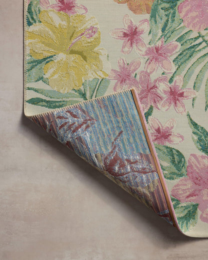 Loloi Botanical Collection BOT-03 Ivory/Sunrise 10'-6" x 13'-9" Area Rug