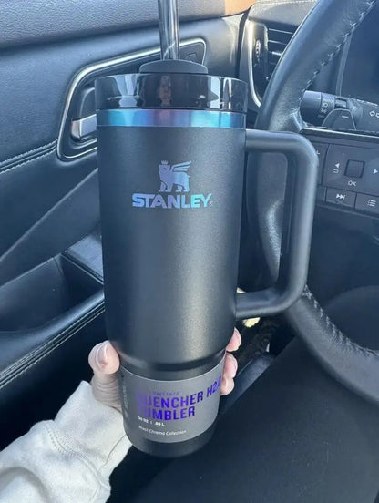 Hot Pink Stanley Quencher H2.0 Tumbler – 40 oz Travel Cup