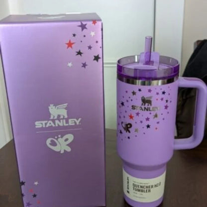 X PINK Stanley Quencher H2.0 Tumbler – 40 oz Travel Cup