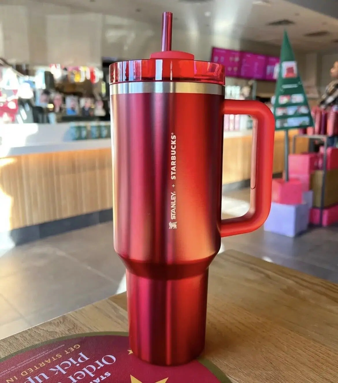 Plating Black Stanley Quencher H2.0 Tumbler – 40 oz Travel Cup